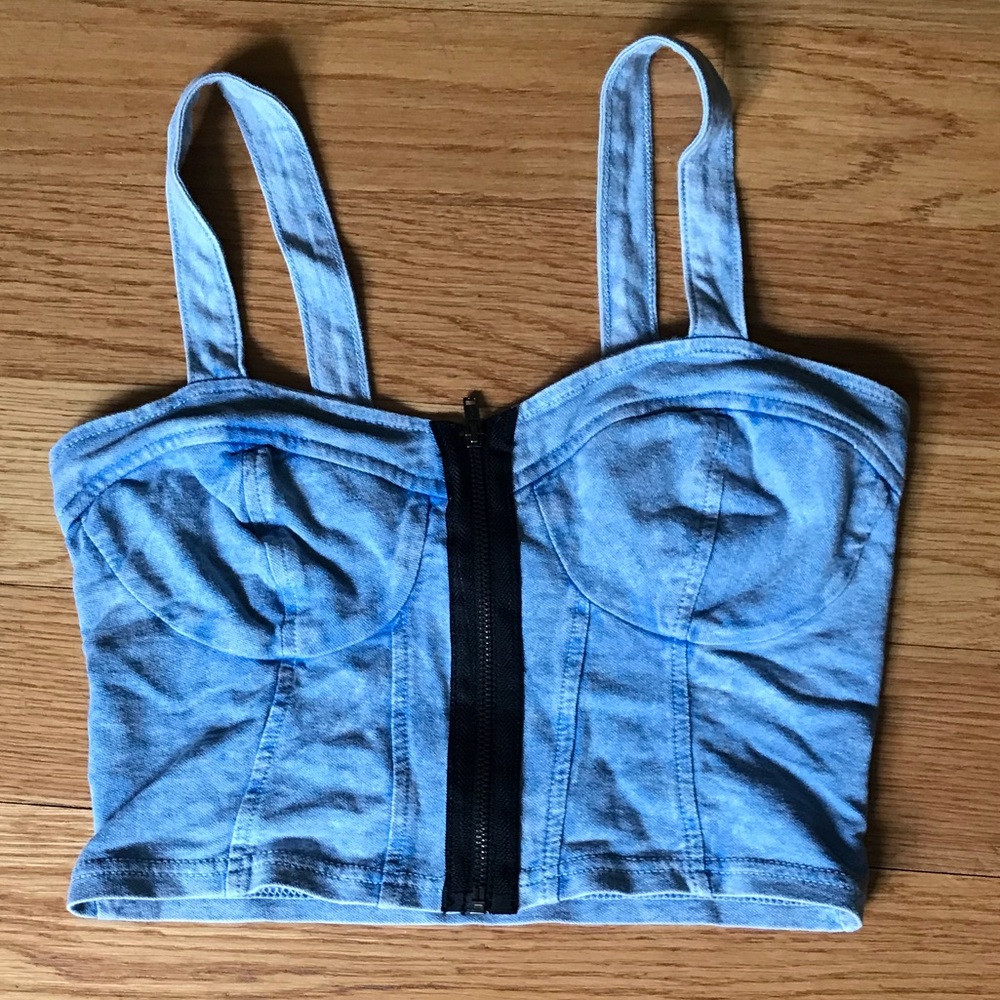 Topshop crop top
